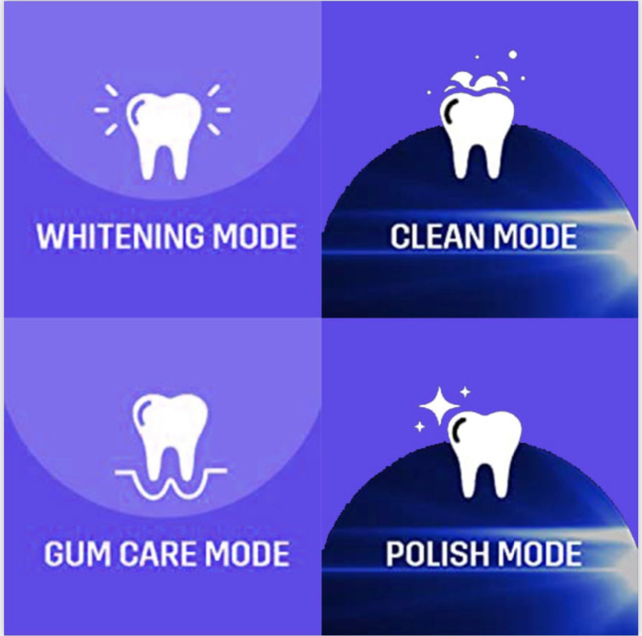 Sonic Electric Toothbrush with Blue Light Therapy