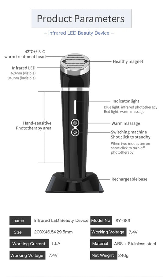 SPECIAL OFFER - Infrared  LED Beauty Device - Photon Facial Rejuvanation