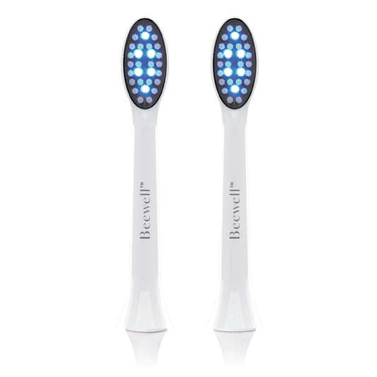 Blue LED Therapy Brush Head Replacement - Body White Color
